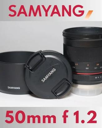 Samyang MF 50mm F1.2  Fuji X-Mount