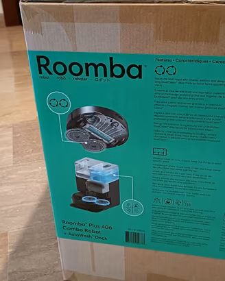 Roomba plus 406 combo robot
