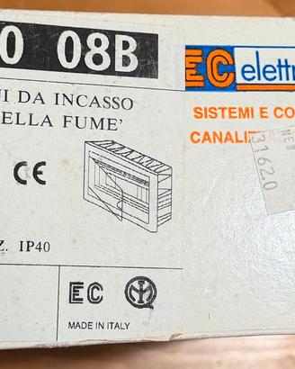 Centralina da incasso 8 moduli Nuovo