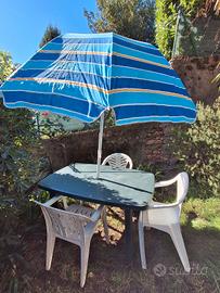 tavolo da giardino in plastica