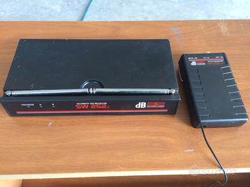 Radio microfono db technologies sw 252
