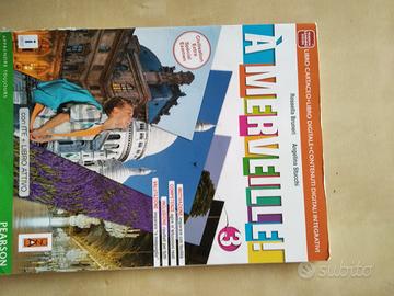 Libro di francese "à merveille" volume 3