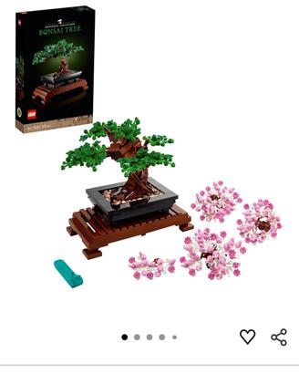 Lego botanicals bonsai fiori ci ciliegio 