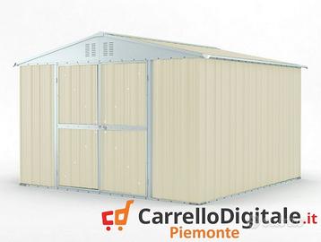 Box struttura lamiera Acciaio 327x307 avorio