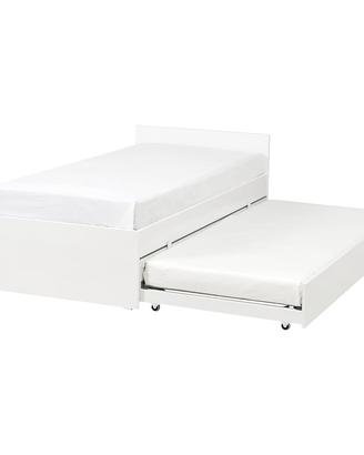 Letto singolo con letto estraibile + 2 materassi