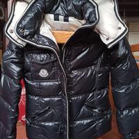 Piumino Moncler originale Quincy nero anni 12