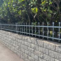 Recinzione in ferro zincato + cancelletto pedonale