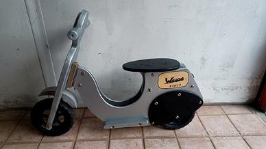 Bici in legno vespa senza pedali