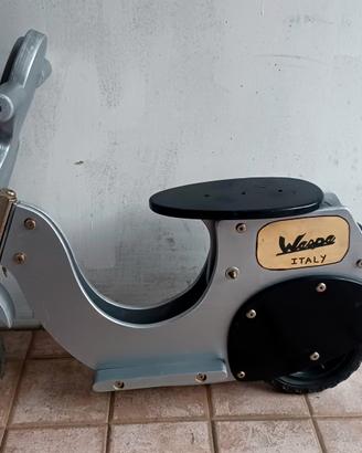 Bici in legno vespa senza pedali