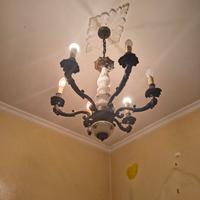 lampadario capodimonte 