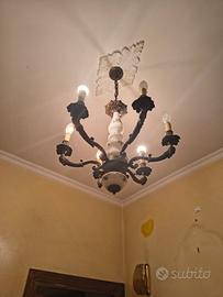 lampadario capodimonte 