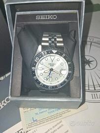 Seiko 5 Sports GMT SSK033K1 Automatic White Dial