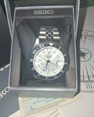 Seiko 5 Sports GMT SSK033K1 Automatic White Dial