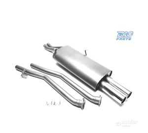 SILENZIATORE DI SCARICO PER BMW SERIE 3 E30 L6 198