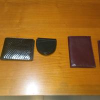 Portafogli pelle - 5 pezzi