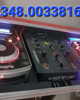 Consolle dj pioneer allen & heath