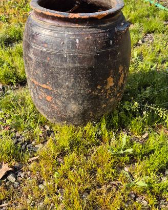 vaso terracotta vintage