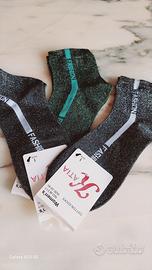 Set  3 Paia  Calzini Glitterato TG -40 