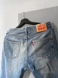 Bermuda di jeans Levis 501 vintage uomo