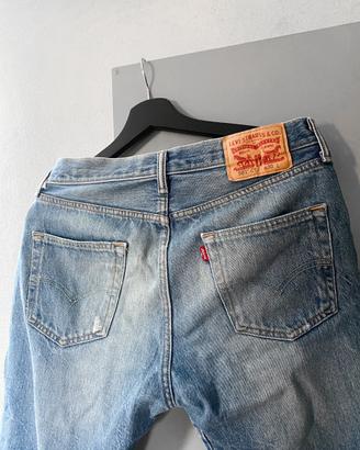 Bermuda di jeans Levis 501 vintage uomo