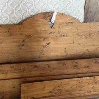 Letto legno con materasso