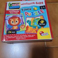 Montessori Baby touch puzzle 1-4