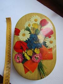 Scatola di latta vintage Alemagna