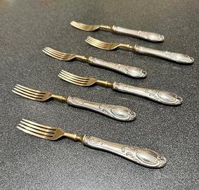 servizio dolce argento 800