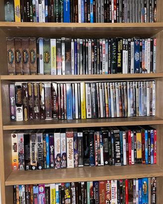 190 videogiochi PC completi, originali + riviste