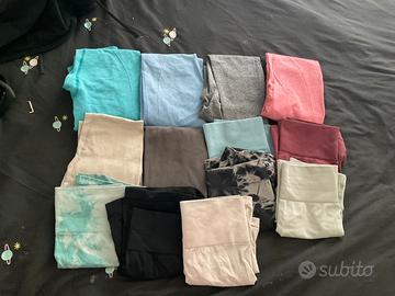 Leggins e shorts palestra