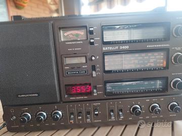 Grundig Satellit 3400, Ricevitore mondiale vintage