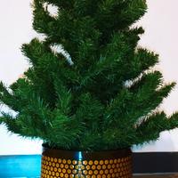 Vaso-Cachepot-Supporto albero di Natale-Anni 70