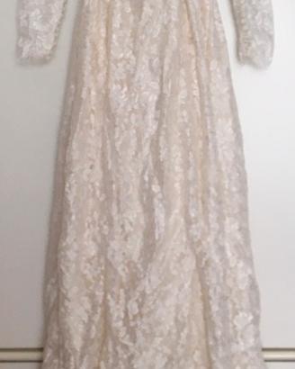 Abito da Sposa in pizzo bianco taglia 42