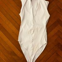 Bodysuit bianco Zara