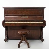 Pianoforte Verticale Antico Nathaniel Berry & Sons