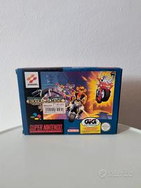SUPER NINTENDO SNES BIKER MICE FROM MARS GIG