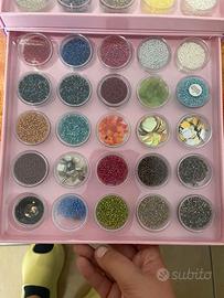 blocco per fare braccialetti con perline + f