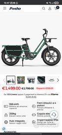 cargo bike fiido t2 long tail