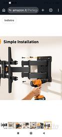 Supporto TV a muro da 32" a 85"