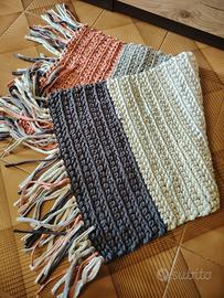 tappeto, lavorato con fettuccia di cotone