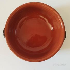 Terrecotte tegame casseruola 24-2 manici coperchio