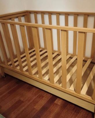 Lettino in legno x bambini 