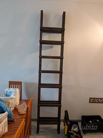 Coppia di Librerie Divisorie Terra-Cielo in Legno 