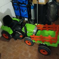trattore elettrico cavalcabile