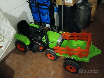trattore elettrico cavalcabile