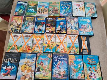 Lotto 39 Vhs Videocassette Originali Disney, Film