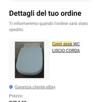 copriasse wc azzurro