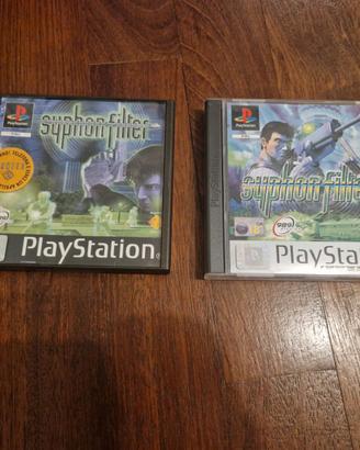 Lotto Syphon Filter 1 + 2 – PS1 ITA – Completi