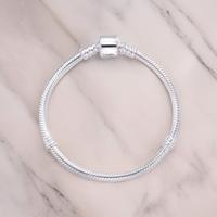 Bracciale in argento 925 rigido da donna 16 cm