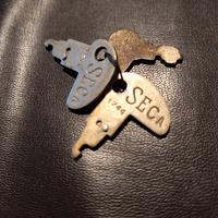 2 chiavi SECA per lucchetto bicicletta 1954